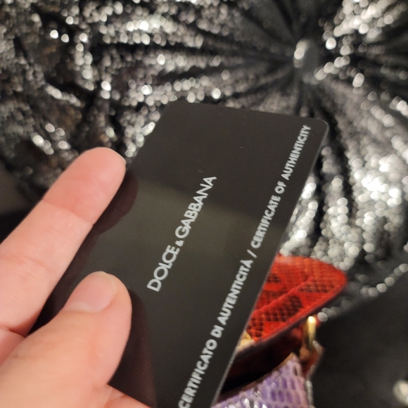 EXTREMELY RARE DOLCE AND GABBANA SNAKESKIN BAG😍 UNLISTED‼️ - Picture 8 of 8